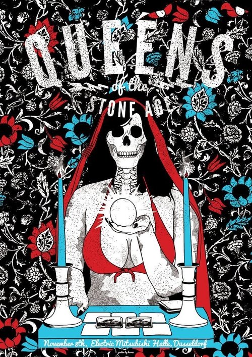 Queens Of the Stone Age Live at the Mitsubishi Electric Halle Poster