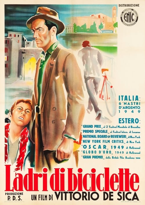 Zloději kol poster Zloději kol (1948) s českými titulky