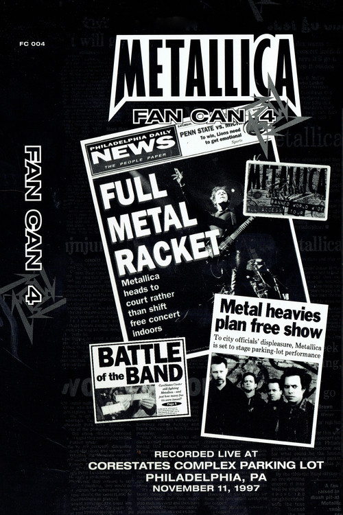Metallica: Fan Can 4海报