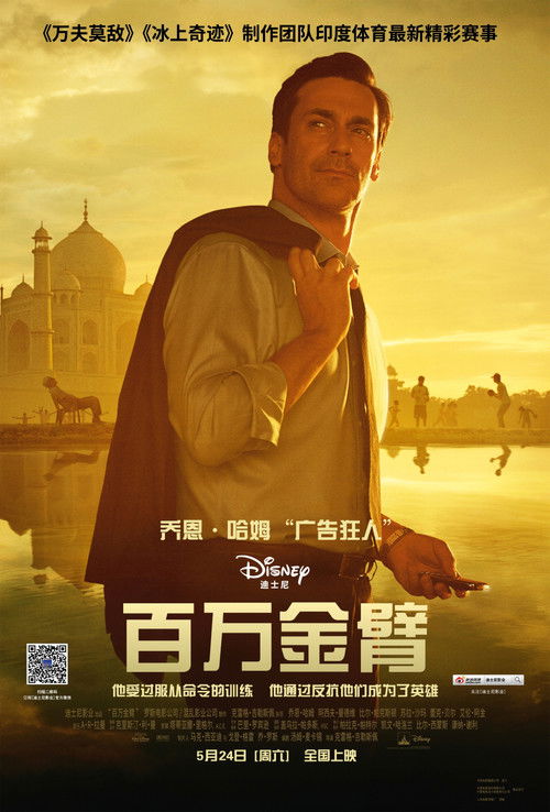 百万金臂电影海报
