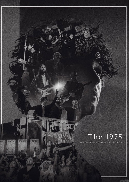 The 1975 Live at Glastonbury Poster