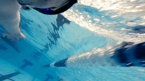 Beneath the water