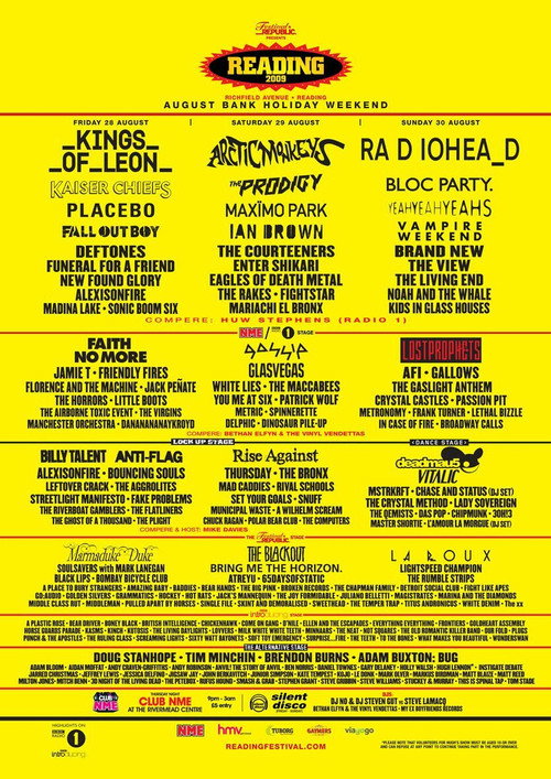 Reading + Leeds Festival 2009
