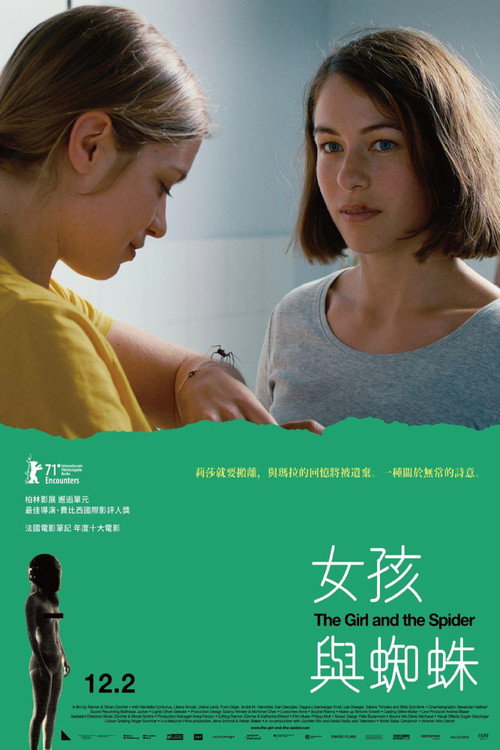 女孩和蜘蛛电影海报