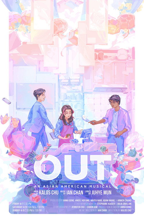 OUT: An Asian American Musical Poster
