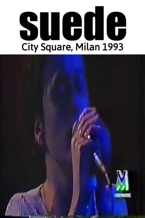 Suede - City Square, Milan 1993 poster 4