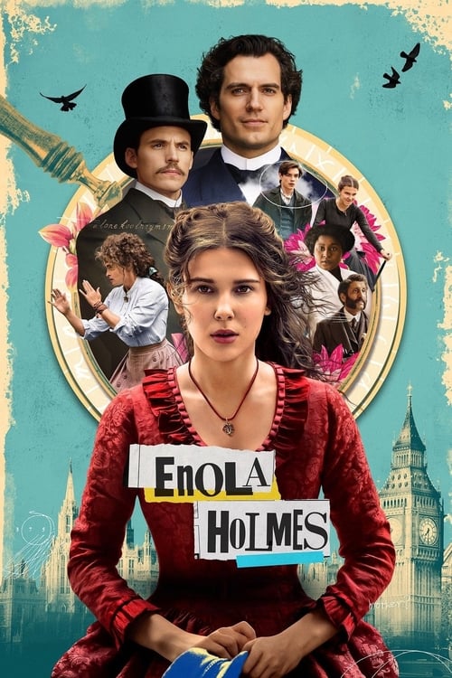 Movie poster for Enola Holmes