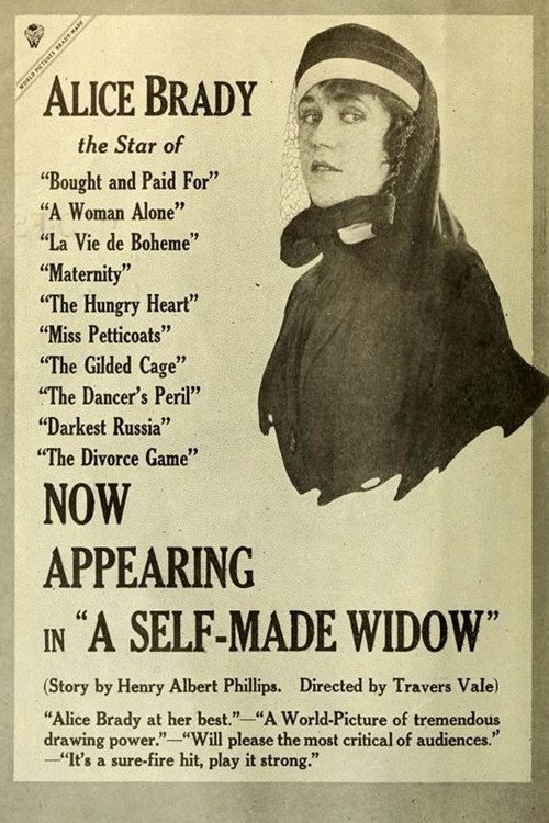 A Self-Made Widow Poster