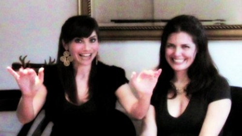 Cynthia and Pilar