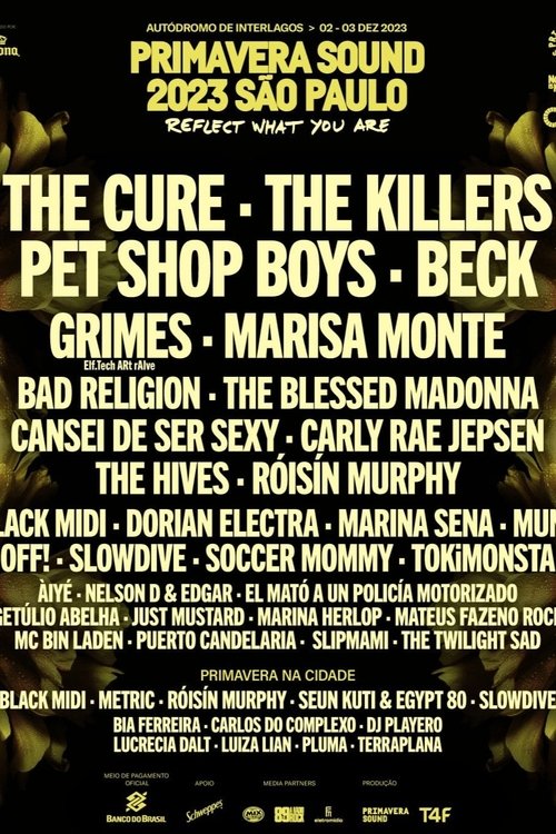 The Killers Live in São Paulo Brazil 2023 Poster