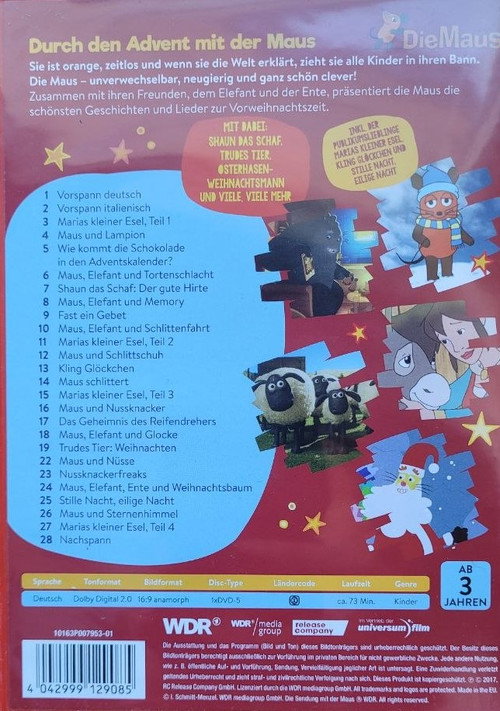 Die Maus - Durch den Advent mit der Maus poster 2