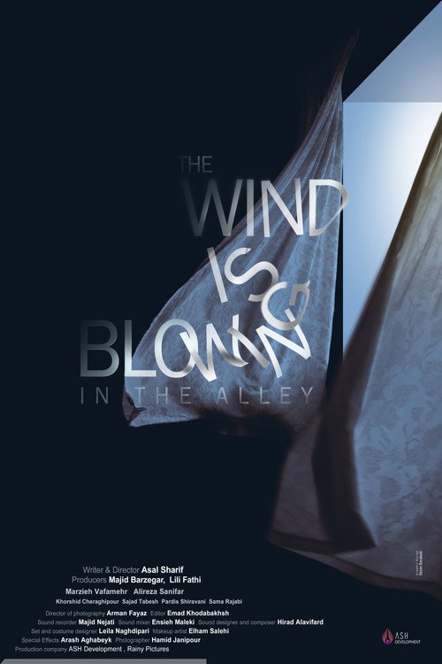 The wind is blowing in the alley Poster