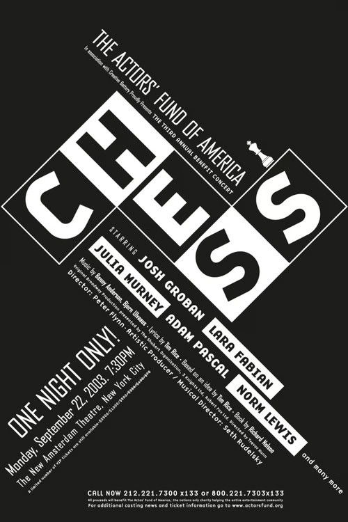 Chess (Actor's Fund of America Concert) Poster
