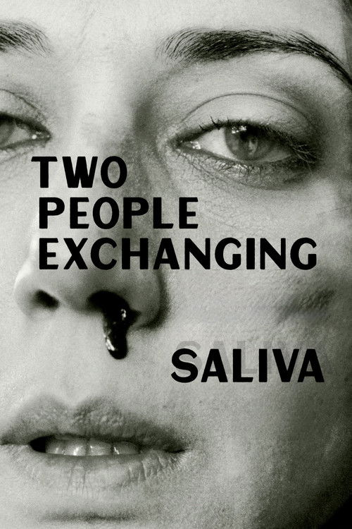 Two People Exchanging Saliva