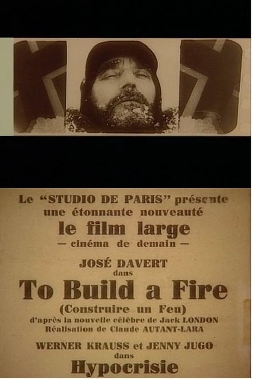 Construire un feu poster