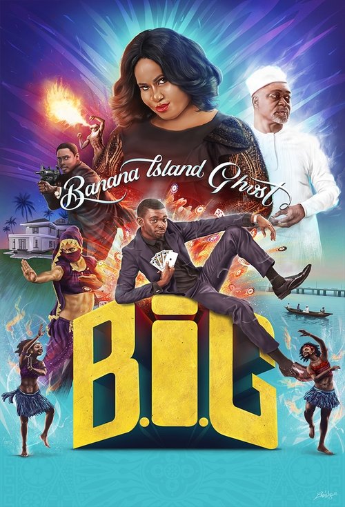 Banana Island Ghost Poster