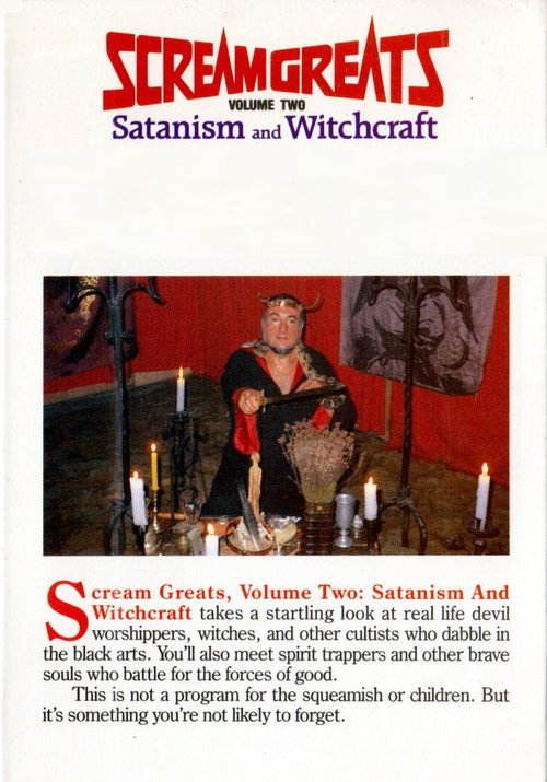 Scream Greats, Vol.2: Satanism and Witchcraft poster 3