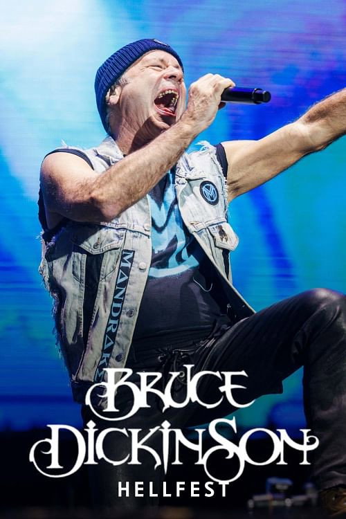 Bruce Dickinson - Hellfest 2024 poster 2