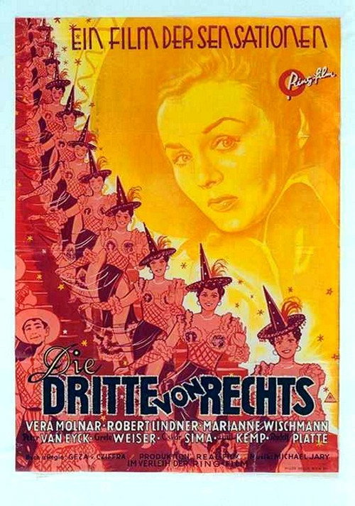Die Dritte von rechts poster 1