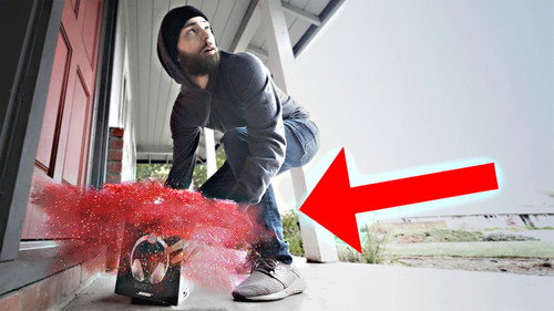 Glitter Bomb 2.0 vs. Porch Pirates