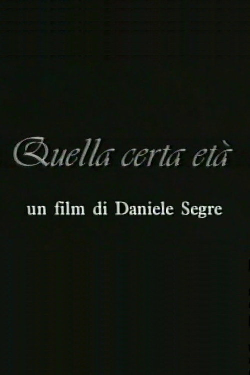 Quella certa et&agrave;电影海报