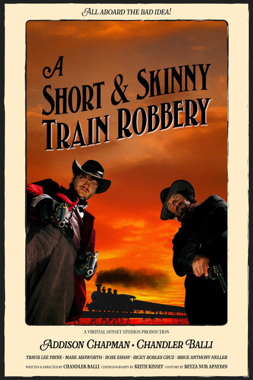 A Short and Skinny Train Robbery电影海报