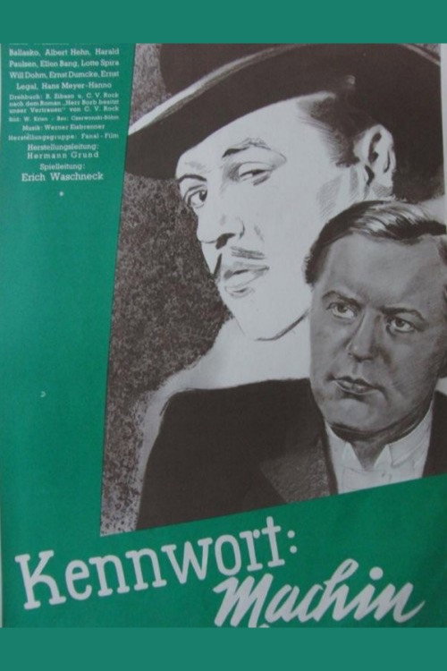 Kennwort Machin poster 4