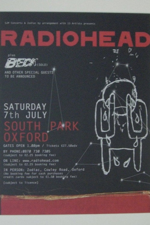 Radiohead - Live at South Park, Oxford (July 2001)'s poster