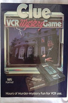 Clue VCR Mystery Game I and II 1985 Clue VCR Mystery Game I and II 1985