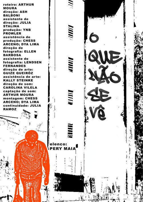 O que não se vê's poster