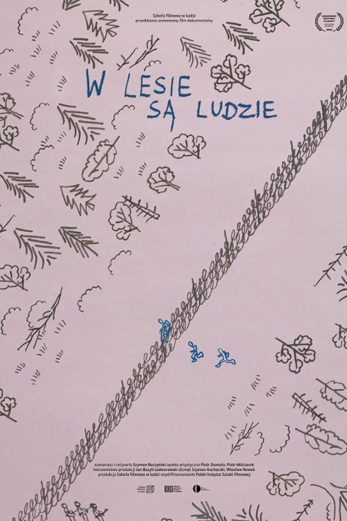 W lesie są ludzie