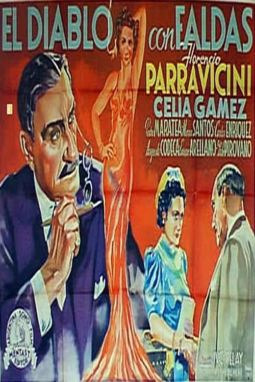 El diablo con faldas Poster