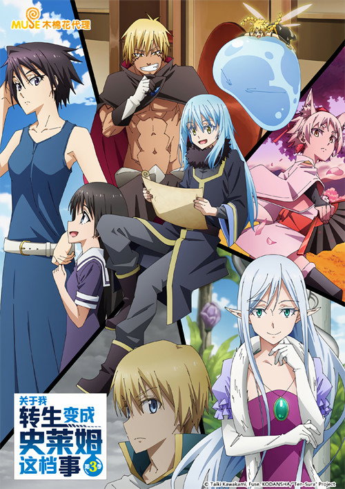 关于我转生变成史莱姆这档事电影海报