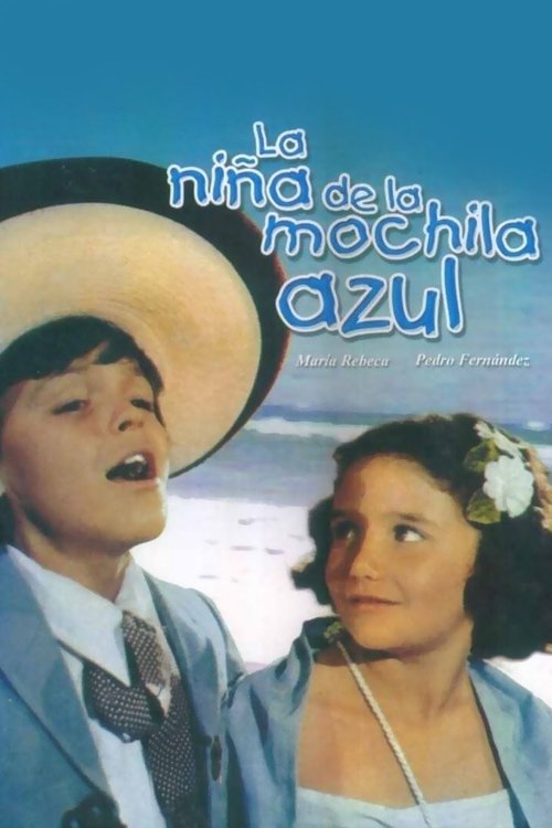 The Girl with the Blue Backpack Poster