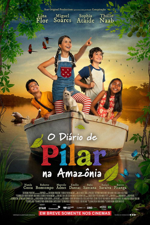 O Diário de Pilar na Amazônia Poster