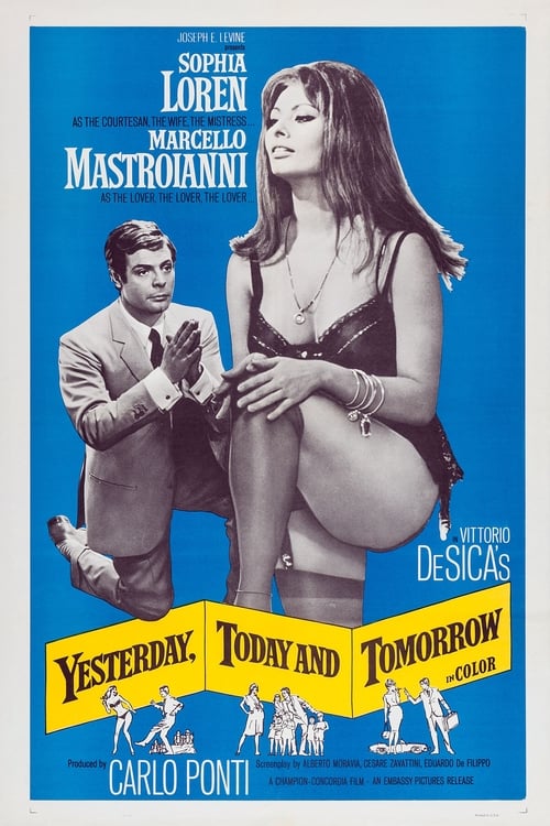 Yesterday, Today and Tomorrow (1963) فيلم كامل على الانترنت 