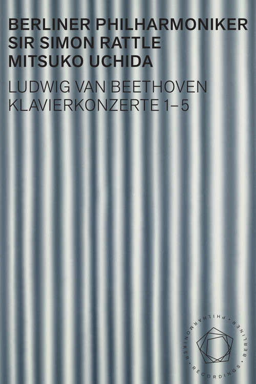Beethoven: Piano Concertos 1-5 - Uchida, Rattle Poster