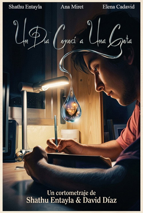 Un día conocí a una gota Poster