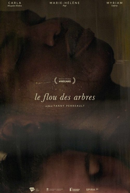 The Blurring Of Trees Poster