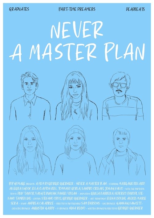 Never A Master Plan Poster