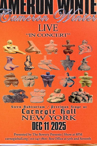 Cameron Winter at Carnegie Hall