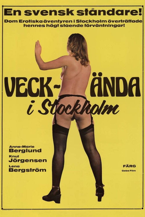 Weekend in Stockholm poster 2