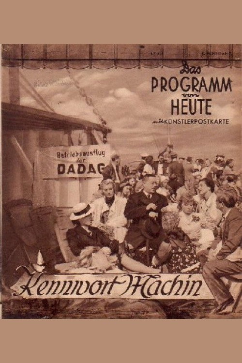 Kennwort Machin poster 3