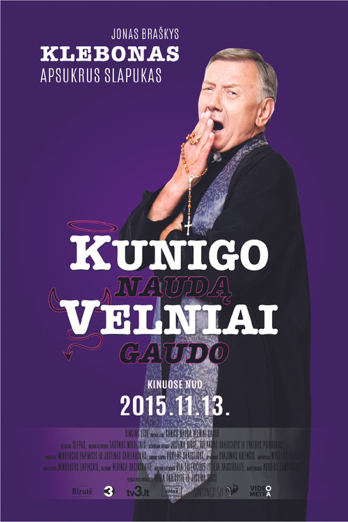 Kunigo naudą velniai gaudo poster 5