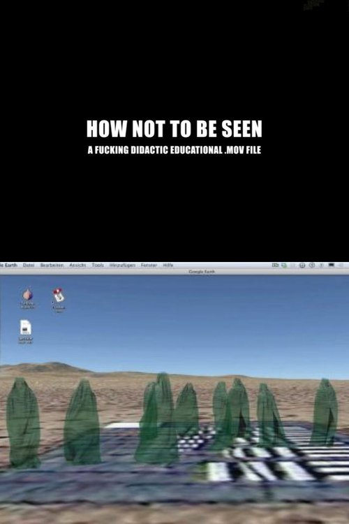 Poster of How Not to Be Seen: A Fucking Didactic Educational .MOV File