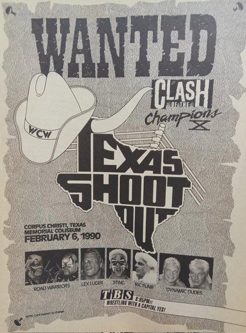 NWA Clash of The Champions X: Texas Shootout poster 2