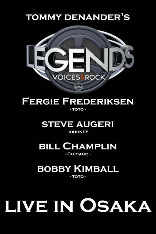 Legends Of Rock: Live In Osaka, Japan poster 2