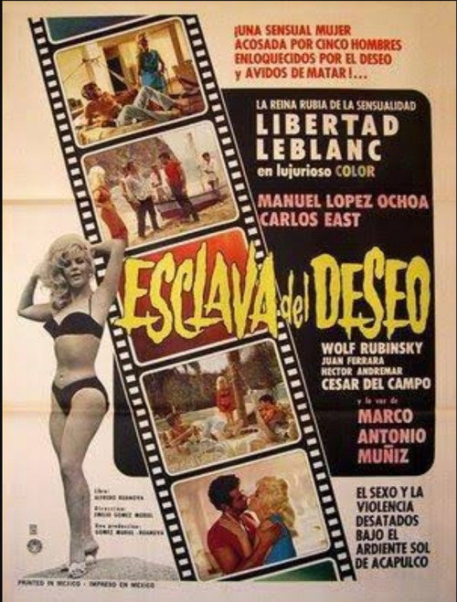 Esclava del deseo Poster