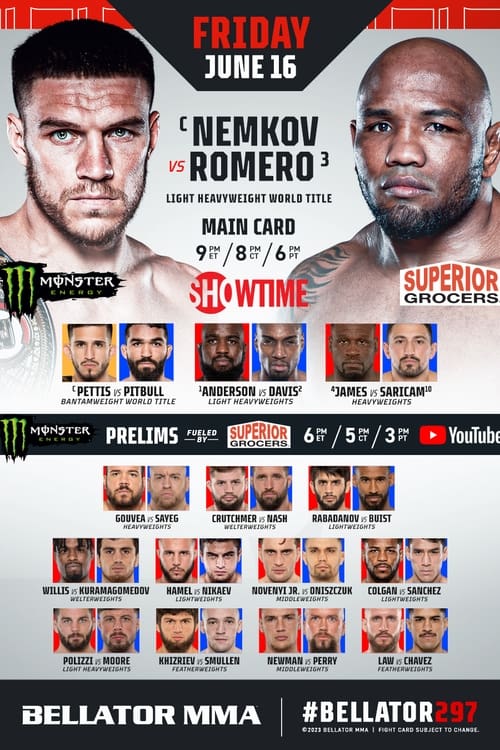 Bellator 297: Nemkov vs. Romero