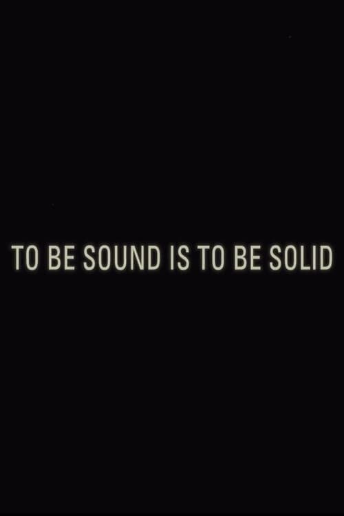 To+Be+Sound+is+to+Be+Solid